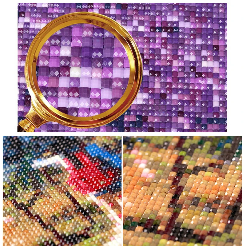 Zhui Star 5D DIY plné Námestie vŕtačky Diamantové Maľovanie Výšivky Farebné sky Cross Stitch Kamienkami Diamond Mozaiky domova
