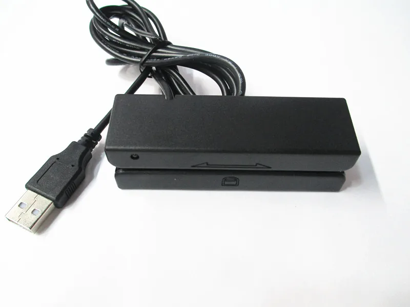 Čítačka kariet Stroj Prenosný Mini USB Magnetické Mag Magstripe Swiper MSR 3 trati