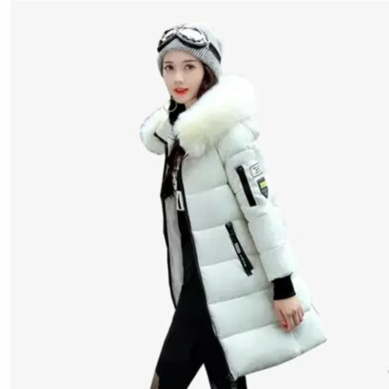 Ženy Zimný Kabát Bunda Teplá Parkas plus veľkosť Kabát Vysoko Kvalitné Prešívanie Pridať vlny Kabát 2017 Nové Zimné Collection01