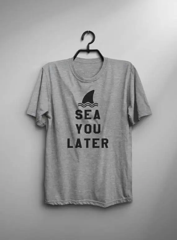 Žralok tričko legrační zviera dámske tričko pre graphic tee jarné prázdniny vytlačené mens tshirts najlepší priateľ zbohom jej darček-C850