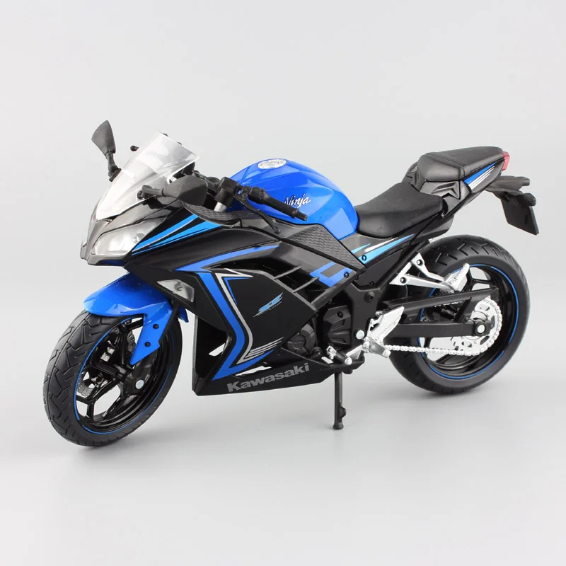 1/12 rozsahu značka 2013 Kawasaki Ninja 250R SE 300 EX250-L special edition race Motocyklový šport ulici jazda diecast model chlapec hračka