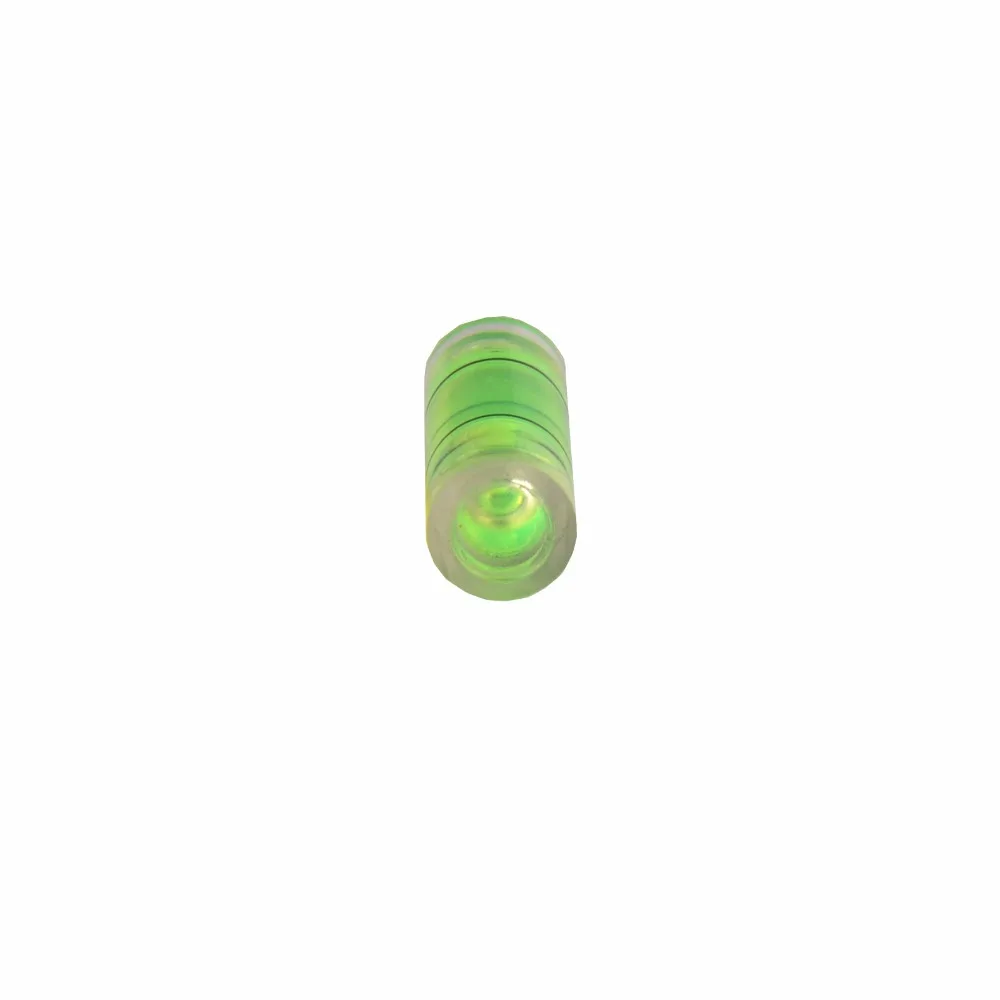 10 Ks Zelená Bubble Level 18*6 mm Statív Merací Nástroj pre Lukostreľbe Luk Pohľad Lov/Streľba