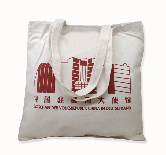 (100ks/lot) veľkosť W29xH35cm Prispôsobené 8 oz obyčajný plátno bavlnené nákupné tašky s logom