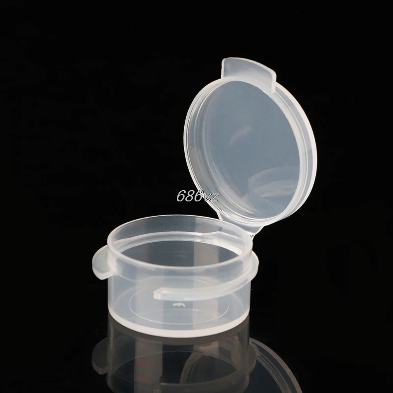 10Pcs tvoria Jar Mini Vzorky Fľaša Tesnenie Hrniec Krém na Tvár Kontajner Prenosné N24 Kvapka Loď