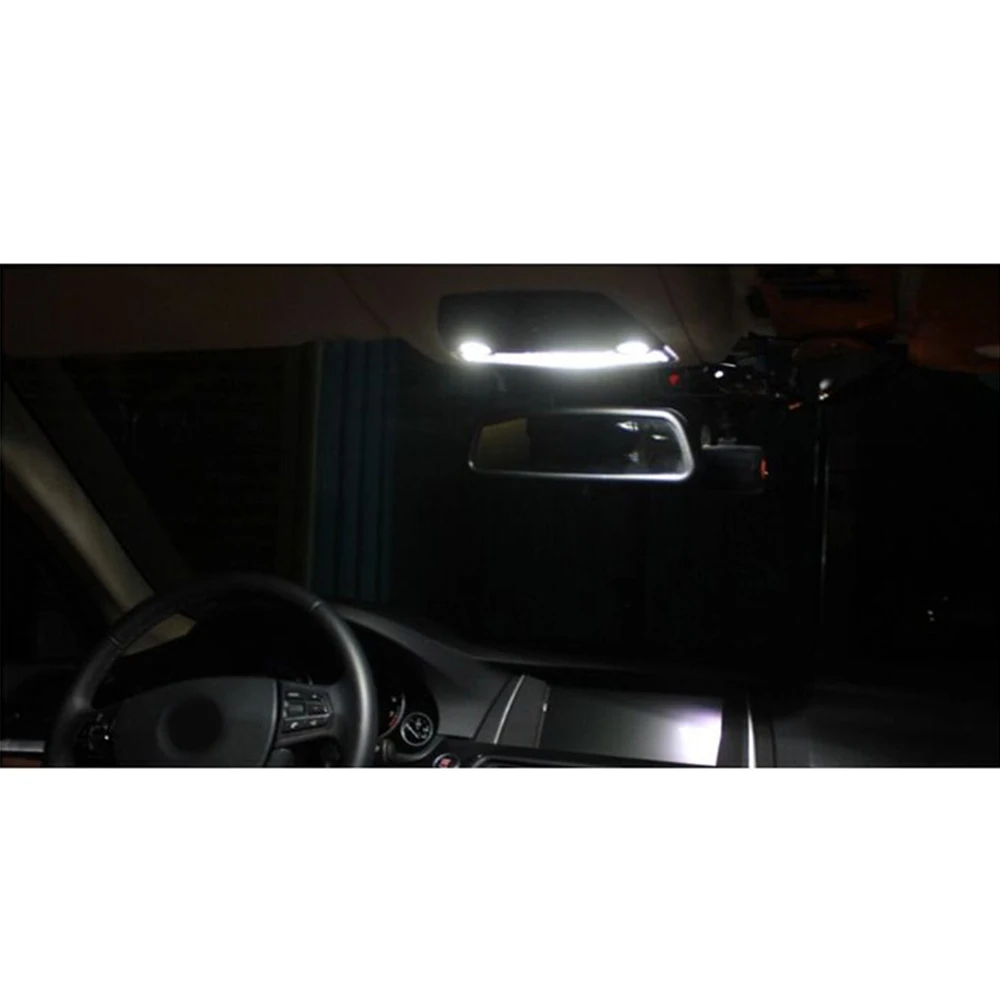 12v Pre Mitsubishi ASX Outlander 2012 2013 biele LED svetlá na čítanie osvetlenie interiéru dome lampa 2 ks Za veľa