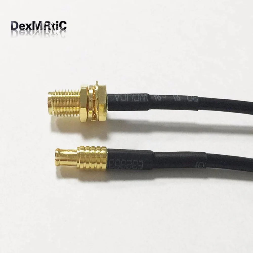 1PC Nové RP-SMA Female Jack matica Prepínač MCX Muž pigtail Konektor kábel RG174 30 cm/50 cm/100 cm