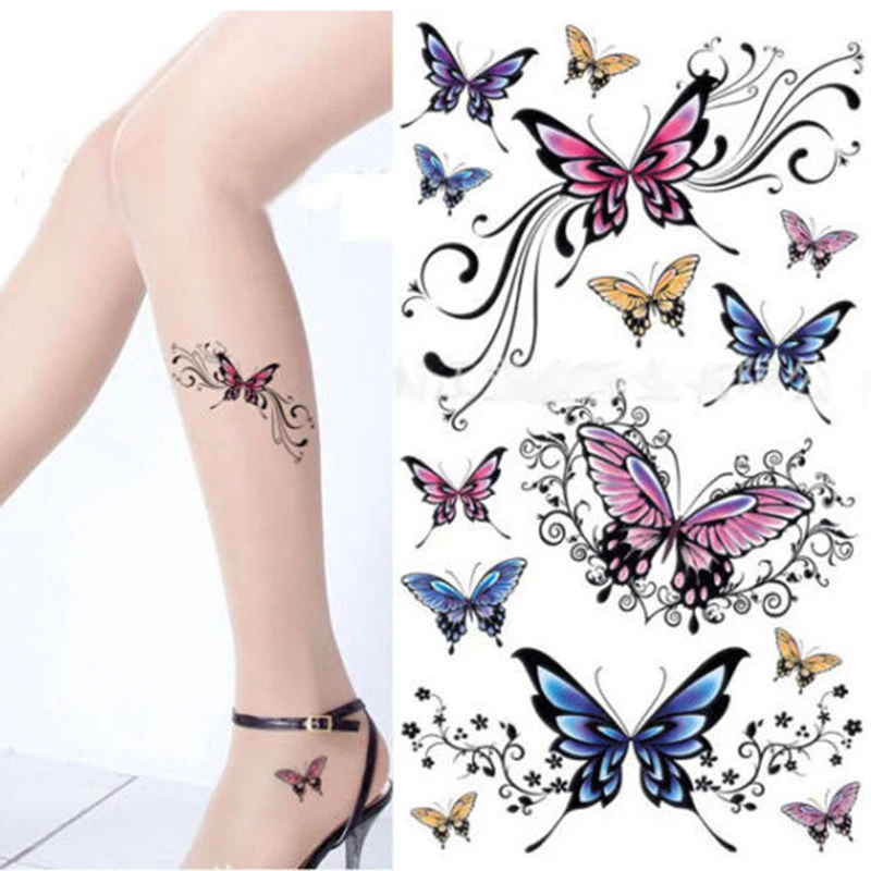 1PCS Krásne Tetovanie Nálepky Henna Tattoo Vložiť Dočasné Tetovanie Pre Ženy, Vodotesné Telo Kozmetické Tetovanie Na Rameno Tatouage