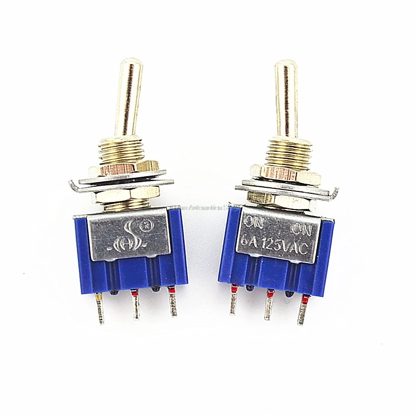 20Pcs SPDT, NA-NA 2 miesta 3 Pin Latching Micro Prepínač MTS-102