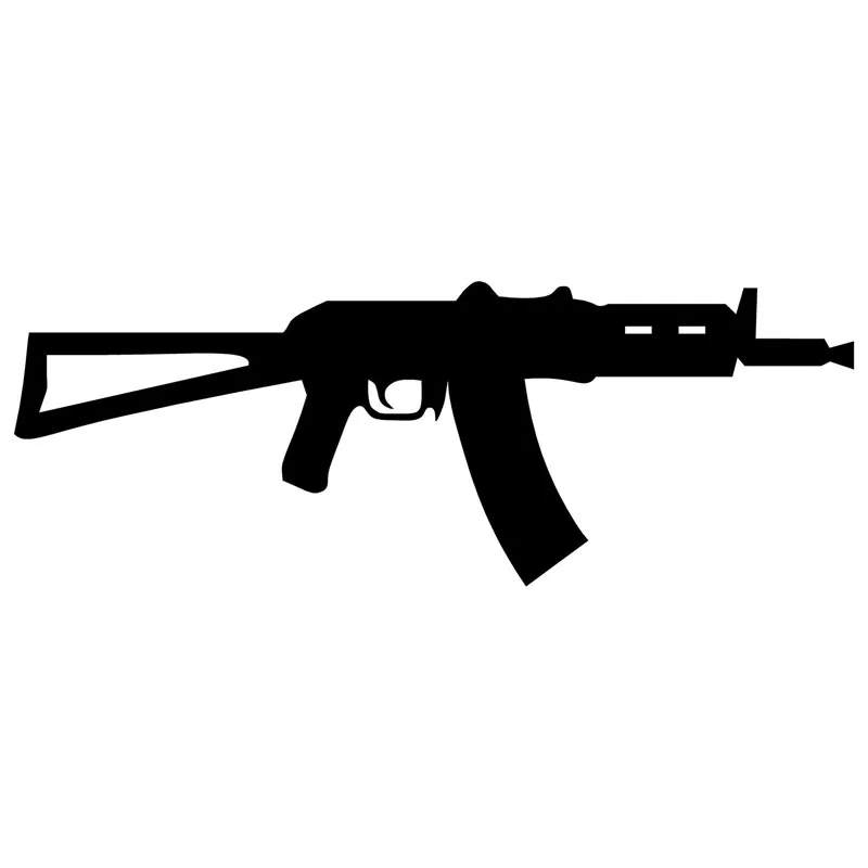 22.8*8,3 CM Krinkov AKS-74U ruskej Krátke Útočná Puška AK-47, Auto Nálepky, Vinylové Nálepky na Motocykel, Auto Styling C2-0556