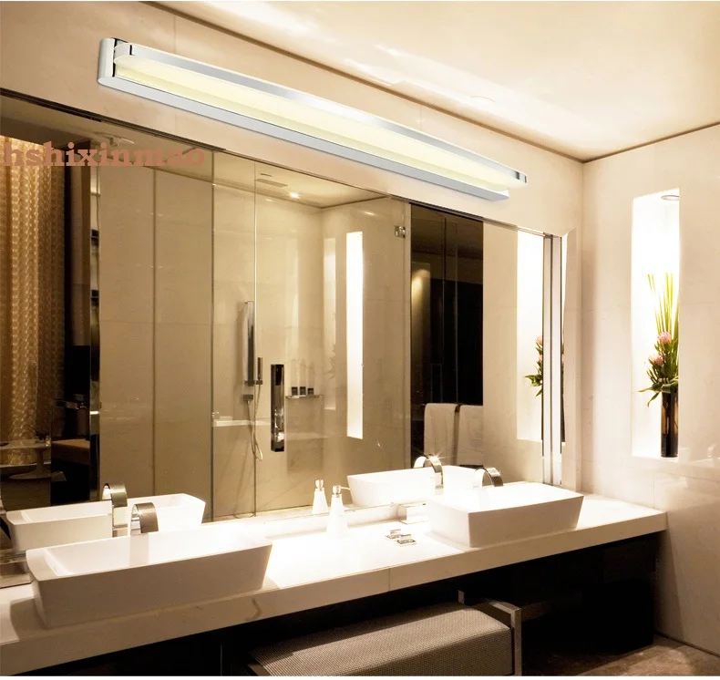 39 cm 58 cm 75 cm 90 cm 100 cm 120 cm LED Nástenné svietidlo Spálňa Nočné Svetlo LED Kúpeľňa Svetlo Toaletný Stolík Dekorácie Svetla