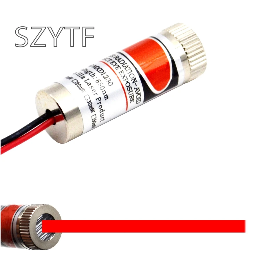 5MW červeného kríža line laser priemyselné laserové moduly priamka
