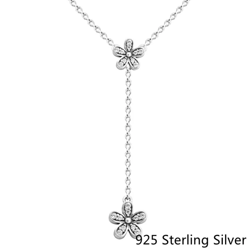 925 Sterling Silver Prívesky Oslňujúci Sedmokrásky Pre Ženy Pôvodného Módny Charms Európsky Štýl Šperky CKK