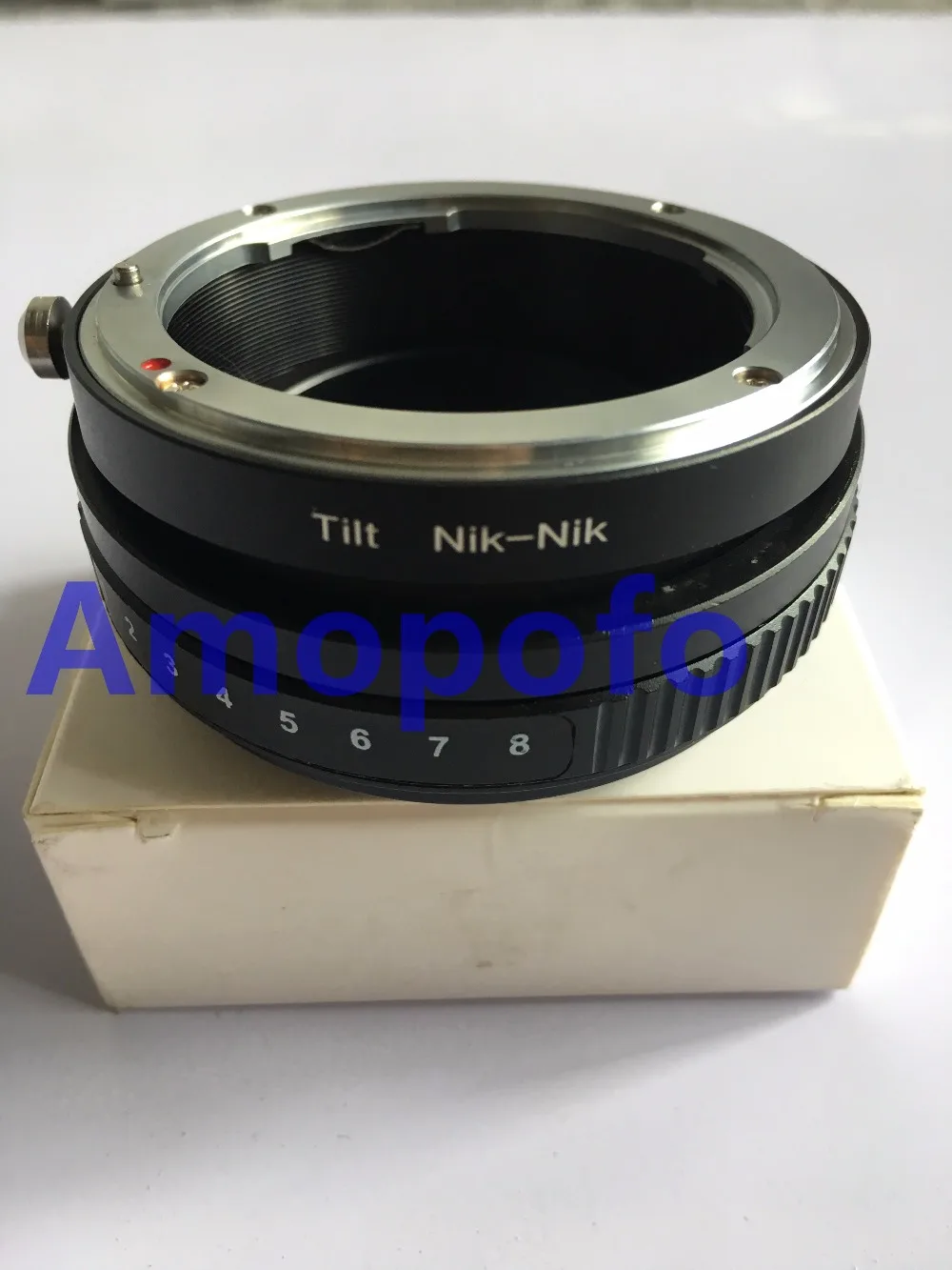 Amopofo Pre Nikon-Nik Tilt Adaptér Objektívu pre Nikon F AI Objektív Nik D90 D810 D5300 D7000