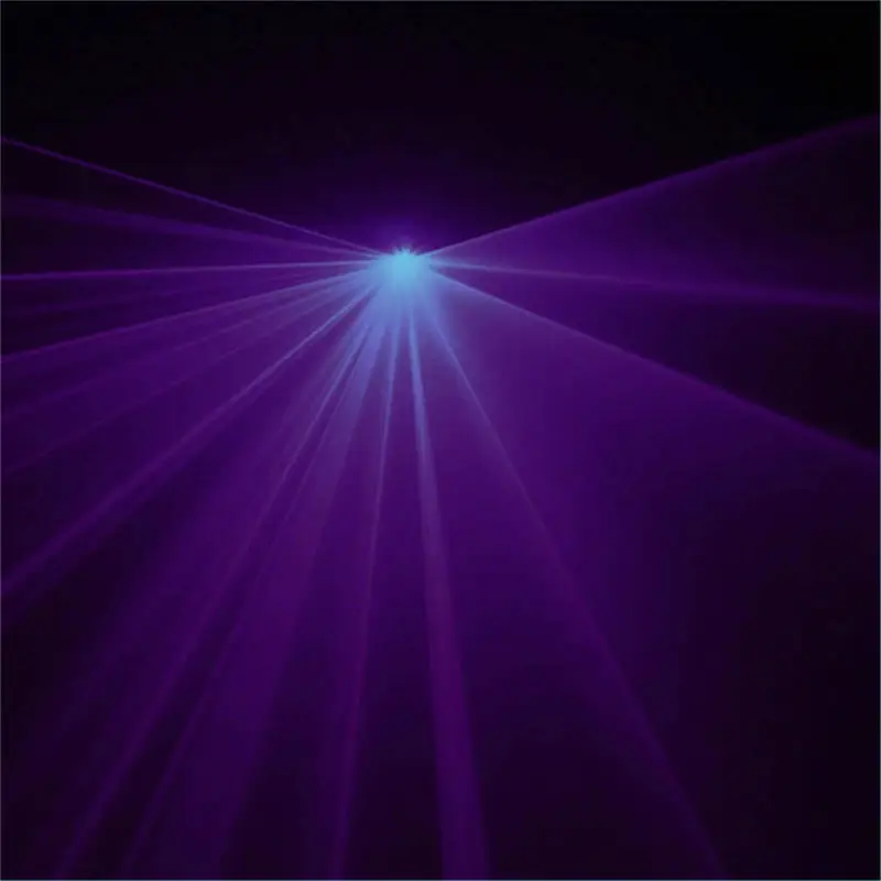 AUCD Mini Prenosné IR Diaľkového 8 KANÁLOV DMX Fialová 150mW Laserový Skener Fáze Osvetlenie PRO DJ Party LED Zobraziť Projektor Svetlá DM-V150