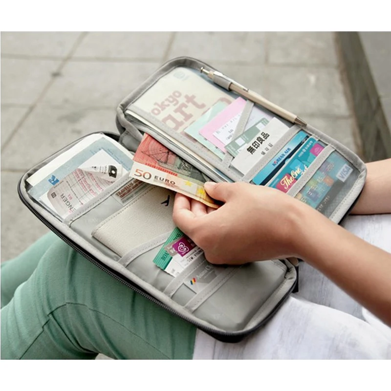 B80 vonkajší Multi-funkčné Karty package Certifikát taška cestovanie taška Karty taška kabelku Skladovanie taška