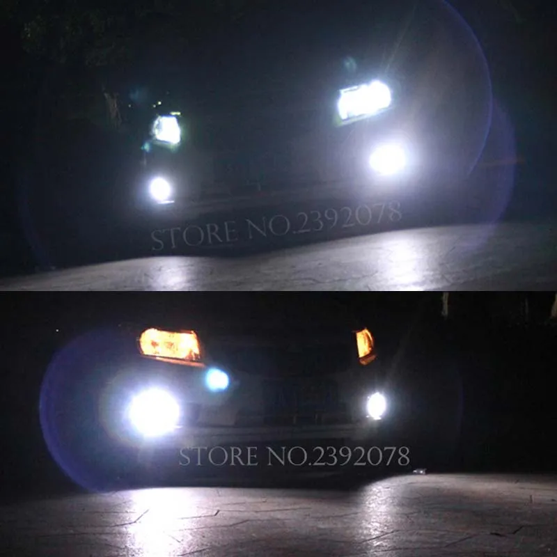 BOAOSI 2x H8 H11 Chyba Freee 2835 Cree LED Čipy Hmlové Svetlo DRL Žiarovka Pre Mitsubishi Lancer 2010-Mitsubishi Asx