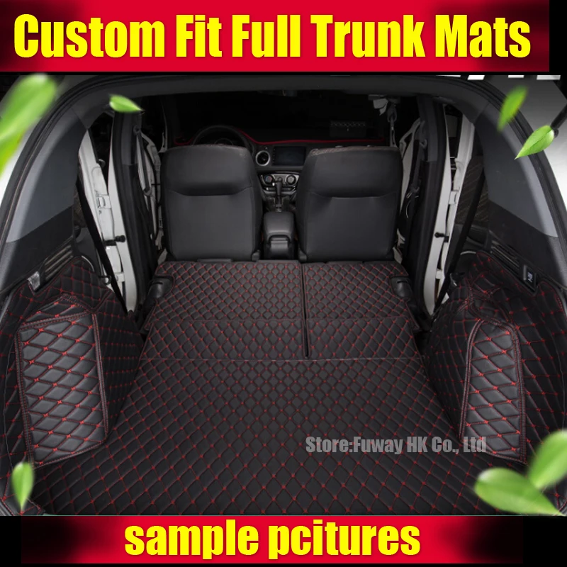 Custom fit kufri rohože pre Toyota Camry RAV4 Prius Prado Highlander Sienna zelas verso 3D auto-styling zásobník koberec linkovej lodnej prepravy nákladu