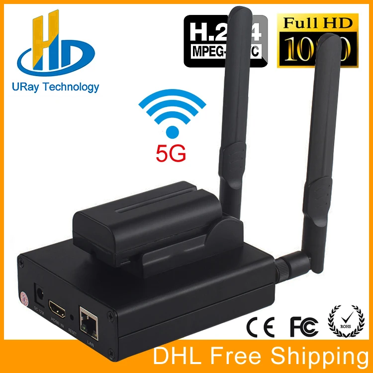 DHL Zadarmo Doprava MPEG-4 H. 264 HD Bezdrôtový WiFi HDMI Encoder Pre IPTV, Live Stream Vysielania, HDMI, Nahrávanie Videa RTMP Server