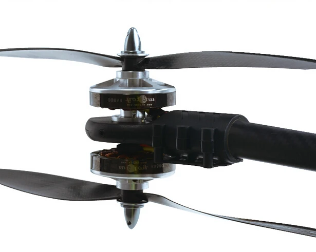 Dia.22 mm 22 mm Multi-Rotor Dvojitá Vrstva Motor Namontujte Držiak na FPV Multicopter Quadcopter Black(Podpora X8 Režim)