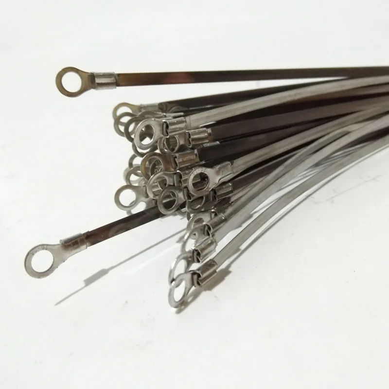 Elektrické vykurovacie teleso plochý drôt pre vak tesnenie stroj odpor drôtu ploché káble 2 mm