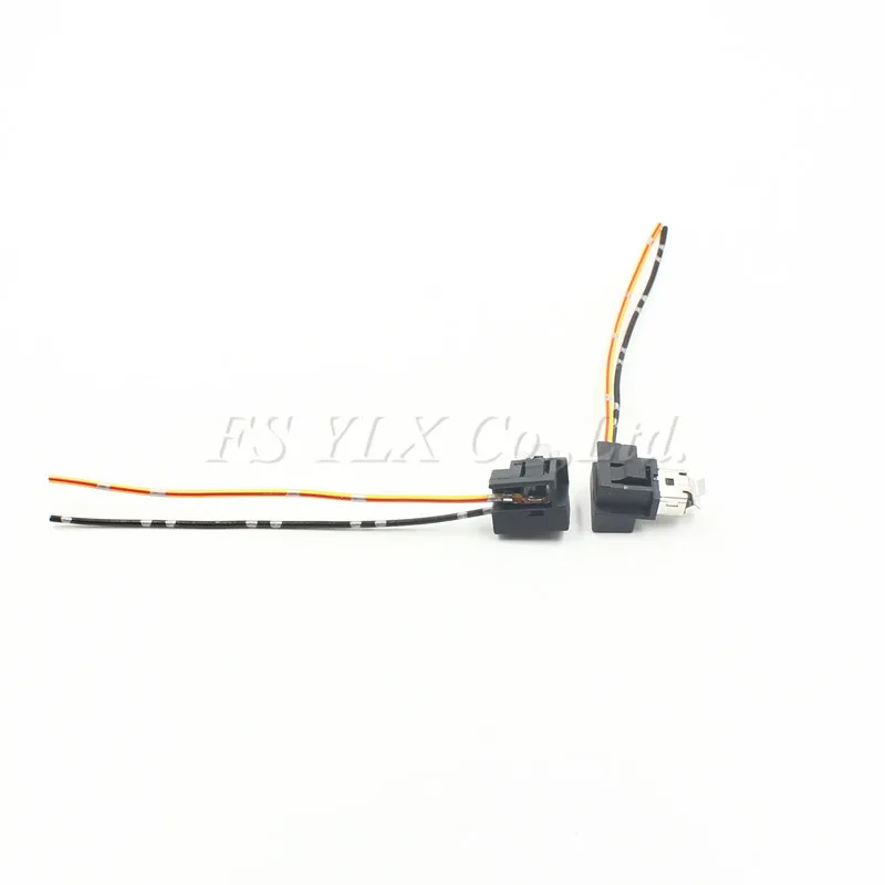 FSYLX 2X h1 halogénová žiarovka konektor zásuvka predlžovací vodič h1 napájací adaptér konektor pre h1 halogénová žiarovka pätice objímky žiaroviek
