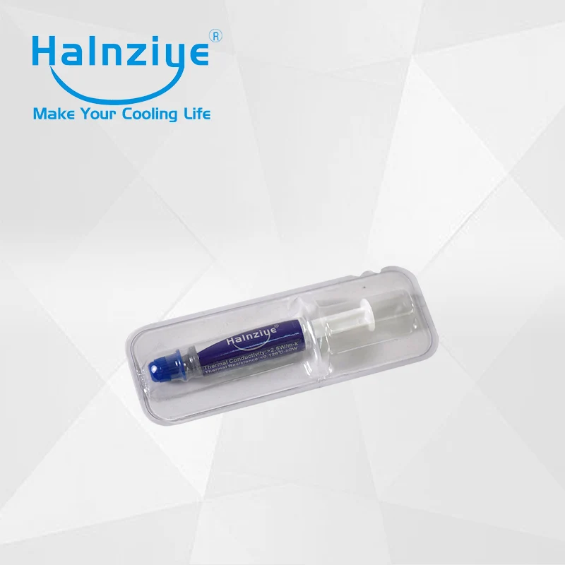 Halnziye HY530 silikónové teplovodivú pastu/thermal compound/termálnej pasty šedá s 1g predávať s CPU chladič