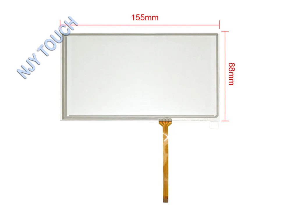 Hot predaj 6.2 palcový TFT tretie oko TM062RDH03 60 Pin Displej LCD Panel 800x480 Plus 155 mm x 88mm Dotykový Panel