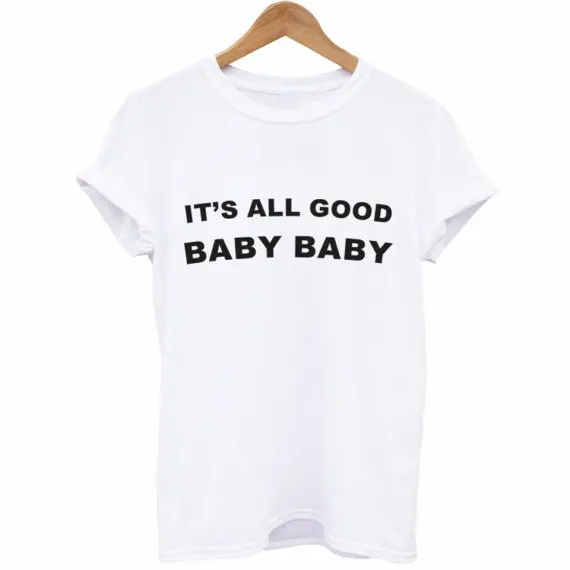 Jej Všetko Dobré Baby, Baby, Estetické Oblečenie 90. rokov Rap Tričko Rap Lyrická T Shirt Rap Hudba Graphic Tee Tumblr T-shirt bežné topy