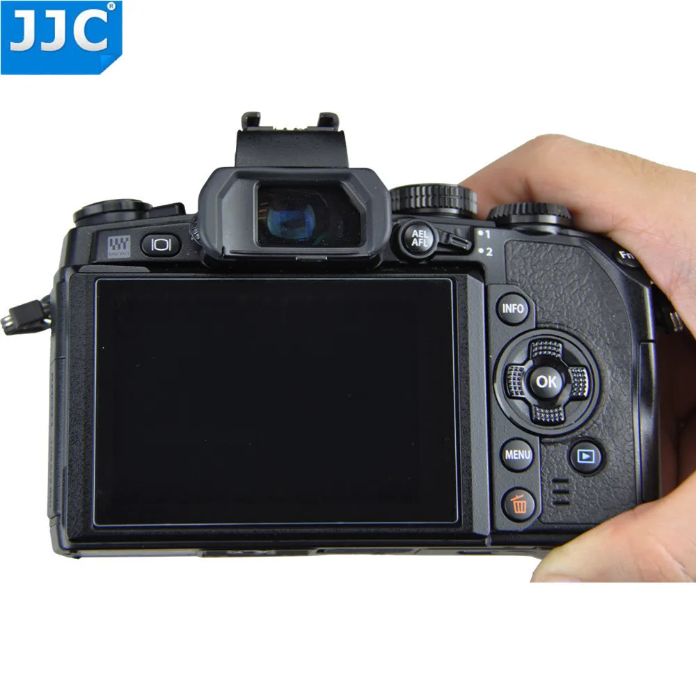 JJC Pre Canon EOS M5 Optické Sklo Kamery Displej Ultra-tenký LCD Displej Krytu 0,3 mm