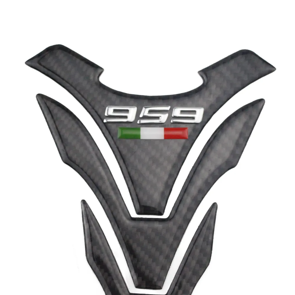 KODASKIN Skutočné Uhlíkové Tank Pad Nálepky Odtlačkový Znak pre Ducati 959 Panigale