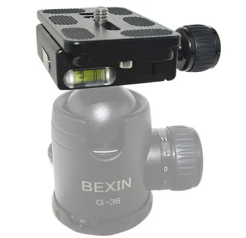 Kovové Hliníkové Rýchle Uvoľnenie Doska PU70 pre Digitálne SLR Fotoaparát PTZ Statív 38.5 mm