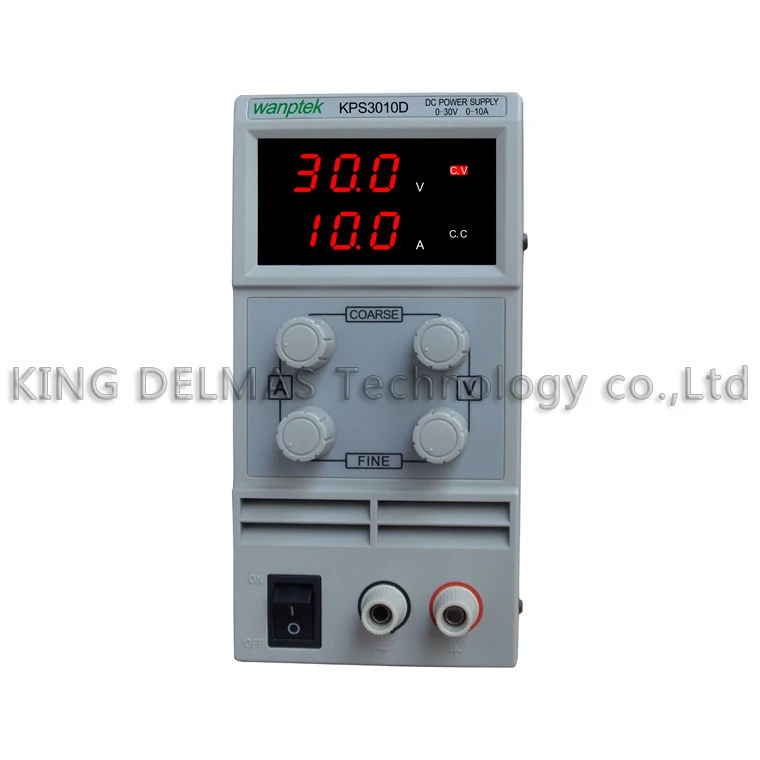KPS-3010D Mini Nastaviteľné Digitálne DC napájanie ,0~30V 0~10A ,110V-220V Prepínanie Napájania 0.1 V/0.01 Pre US/EU/AU Plug
