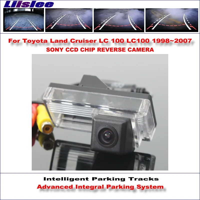 Liislee Dynamické Navádzanie Zadná Kamera Pre Toyota Land Cruiser LC 100 LC100 1998~2007 / HD 860 Pixelov Parkovanie Intelligentized