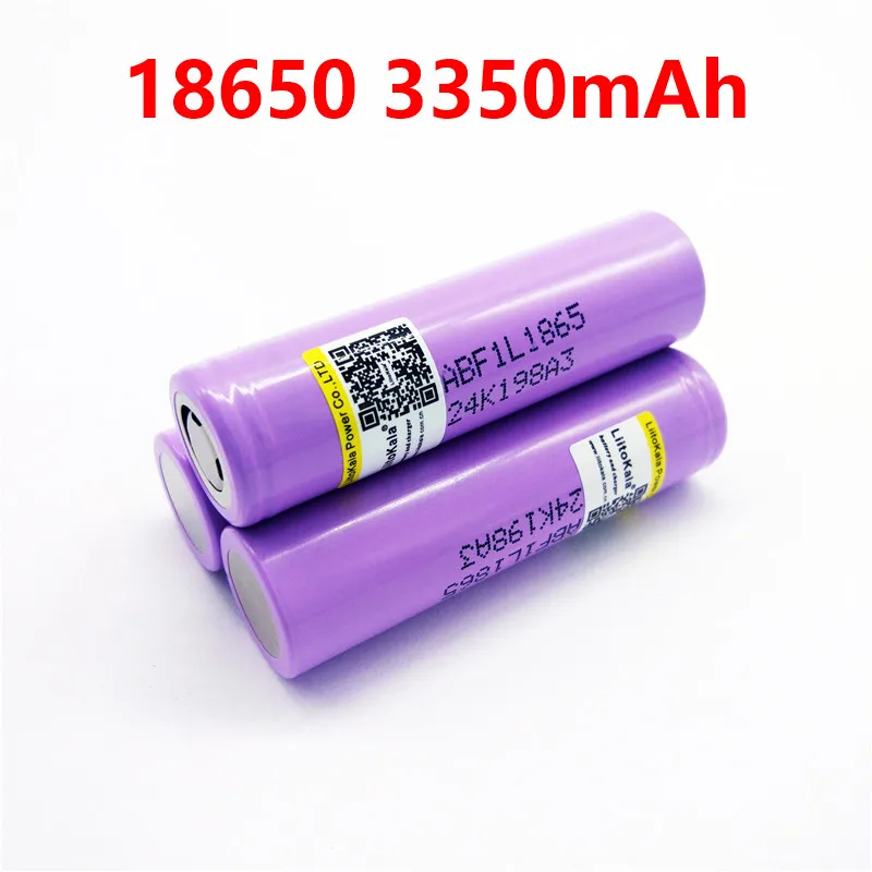 Liitokala lii-F1L Pôvodné 3.6 V 18650 INR18650 F1L 3000mah 3350mAh 3400mah 4.2 V odrezať Nabíjateľná Batéria pre LG