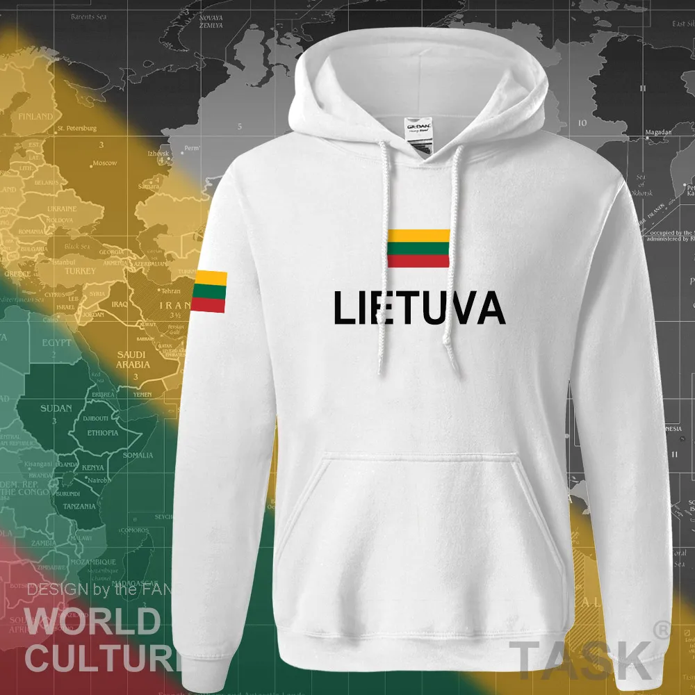 Litva litovská hoodies mužov mikina potu nový národ 2017 streetwear oblečenie športové tepláky LTU Lietuva Lietuvos