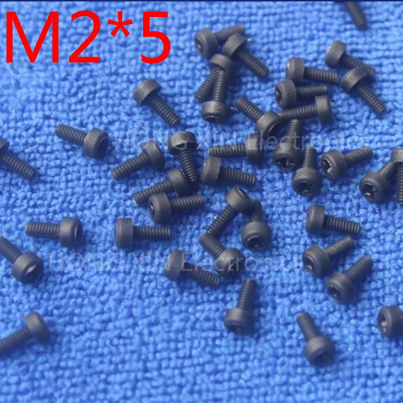 M2*5 čierna 1 ks Kolo Hlavy nylon Skrutku 5 mm plast skrutka Izolácie Philips Skrutku úplne nový RoHS PC/kartón HOBBY hobby