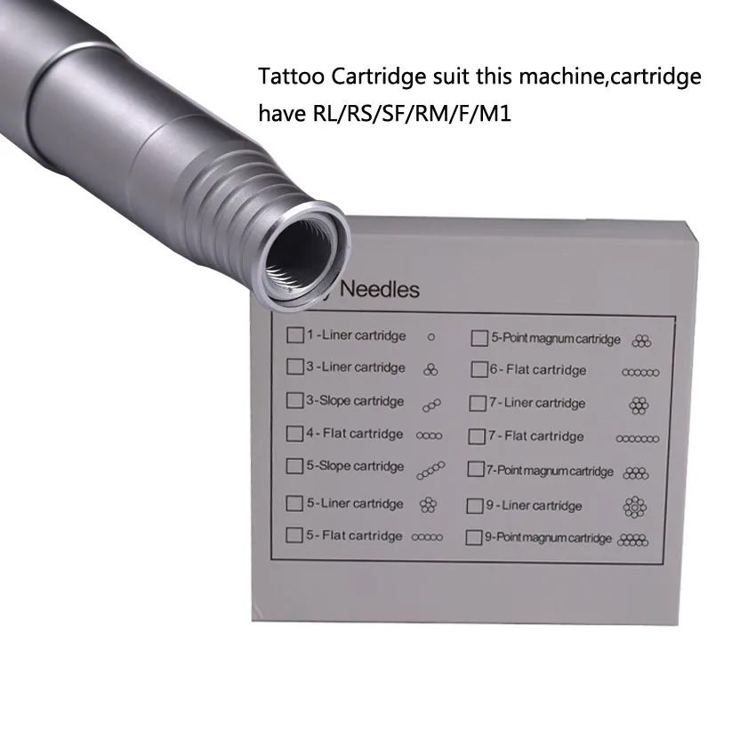 Microblading Tetovanie 10piece 1RL Kazety Ihly, Jednorazové Sterilizované Tetovanie Permanentného make-upu Ihly Tipy pre Obočia, pier