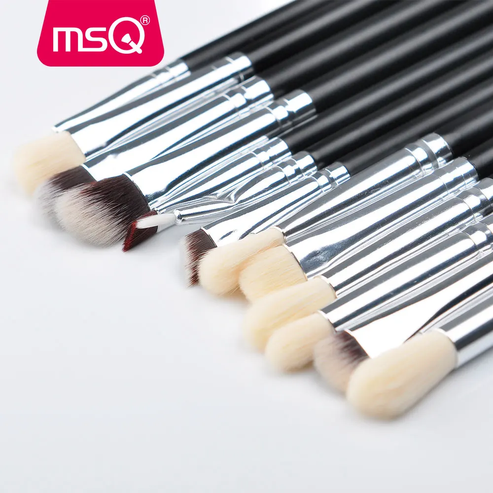 MSQ 21pcs Pro make-up Štetce Nastaviť Základné Tváre Kefy Prášok Blusher Eyeshadow Lip Make-Up Štetec Kozmetika Nástroj Syntetické Vlasy