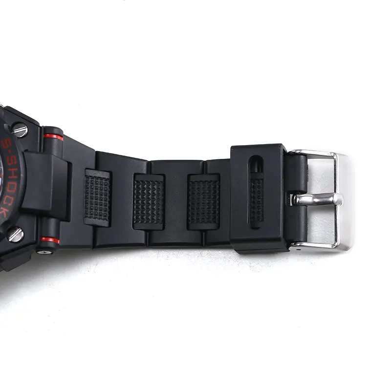 Muži Sledujte Red SMAEL Módne Náramkové hodinky Quartz S Prúdom Odolať Automatický Dátum LED Hodinky Digitálne Alarm1603 Športové Hodinky Vodotesné