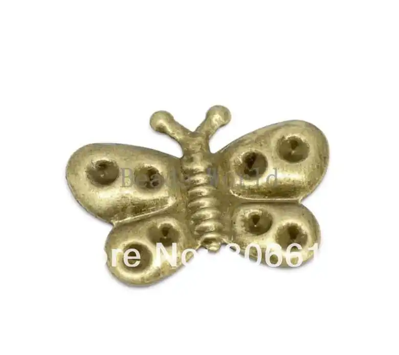 Najlepšia Kvalita 100 Ks Bronz Tón Filigránske Motýľ, Prívesky, Šperky Zdobené Zistenia 24x17mm(W03501 X 1)