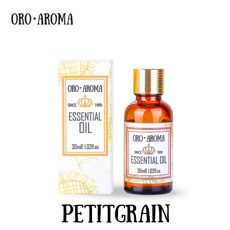 Najznámejšie značky oroaroma prírodné Petitgrain olej Stabilizačný agent Upokojujúci náladu odolať ochorenia Petitgrain esenciálny olej