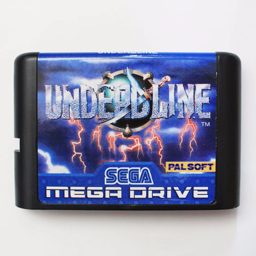 Nemŕtvych Riadok 16 bit SEGA MD Hra Karty Pre Sega Mega Drive Pre Genesis