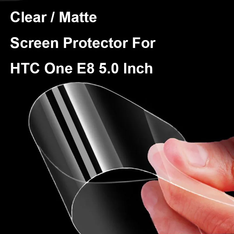 Nové HD Jasné / Anti-Glare Matný Screen Protector HTC One E8 5.0
