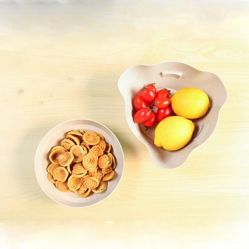 Nové Plastové Otvoriť Dvojvrstvové Candy Občerstvenie Suché Ovocie, Melón Semená Držiteľ Úložný Box Misky, Tácky Box Domova módne Kontajnerov