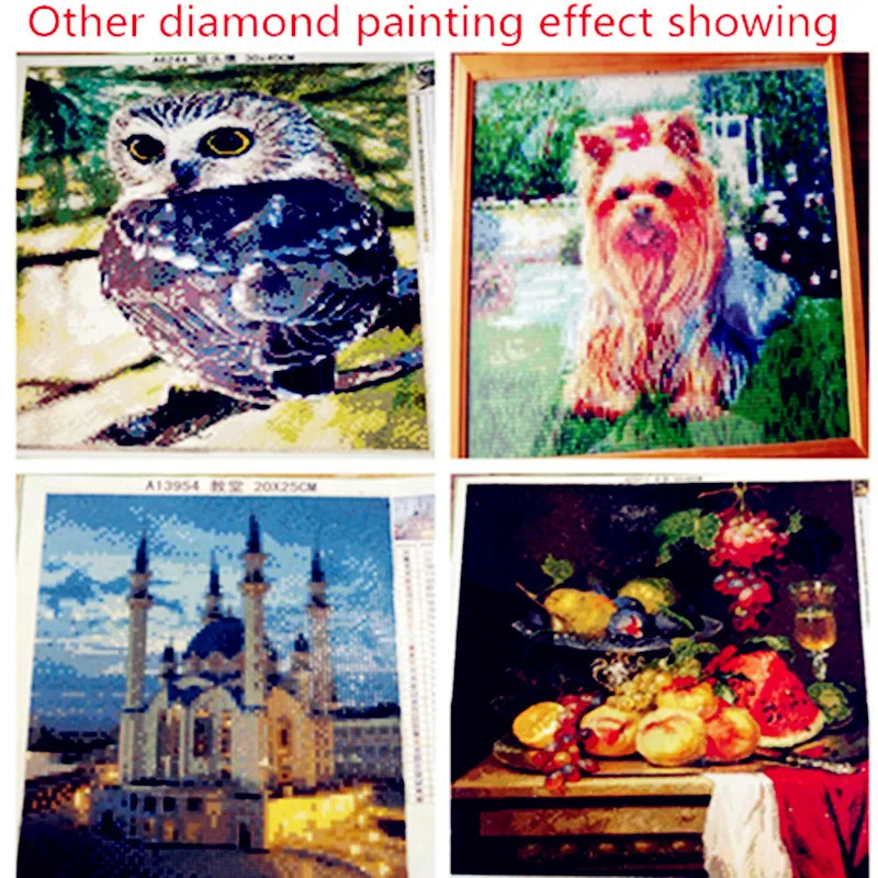 NOVÉ Svadobné dekorácie 5D DIY Diamond Maľovanie na kamienky nastaviť Výšivky živice plavidlá domova obývacia izba pletenie Sivá mačka