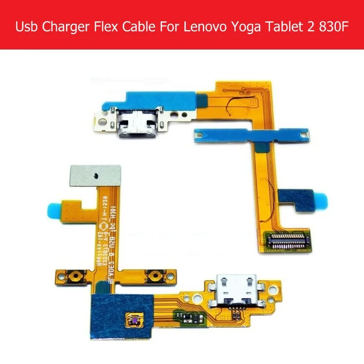 Originálne USB Konektor pre Nabíjačku Flex Kábel Pre Lenovo Yoga tablet 2 830F 8.0
