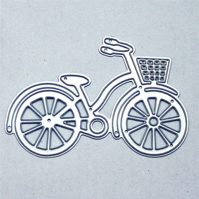 PANFELOU Metal craft Horský bicykel papier die rezanie zomrie pre Scrapbooking/DIY svadobné Valentína karty