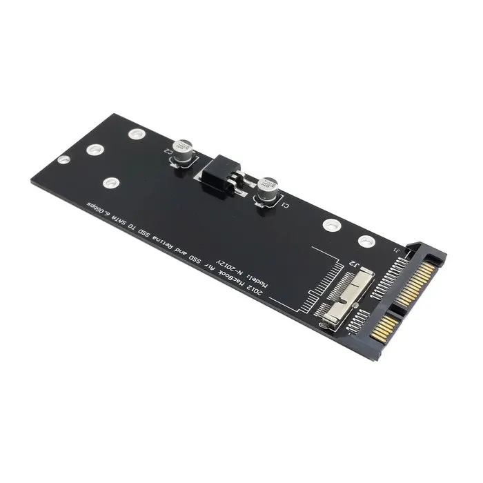 PCBA 17+7pin SSD HDD SATA 22Pin Pevného Disku Kazetové Jednotky pre Macbook Air Pro MD223 MD224 MD231 MD232 SSD