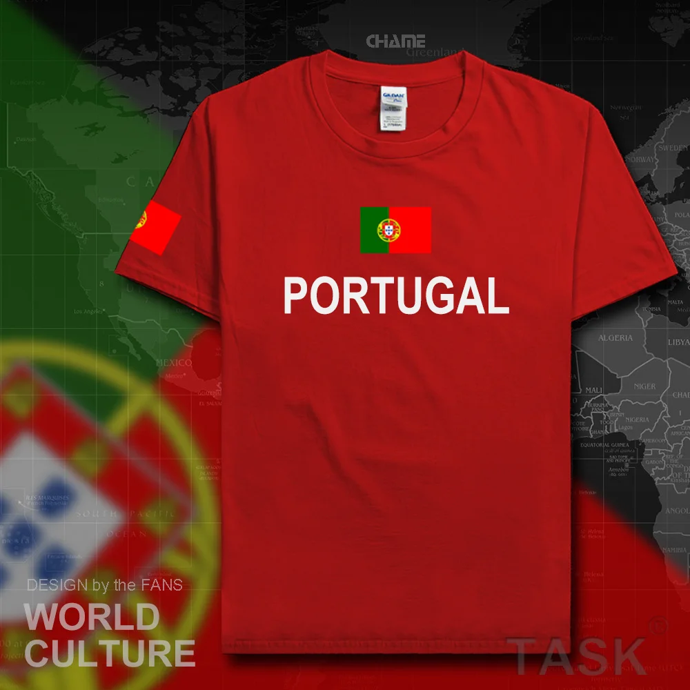 Portugalsko mužov tričko fashion 2017 jersey portugalský národ tím bavlna t-shirt stretnutie fitness oblečenie tees vlajkou krajiny, PT