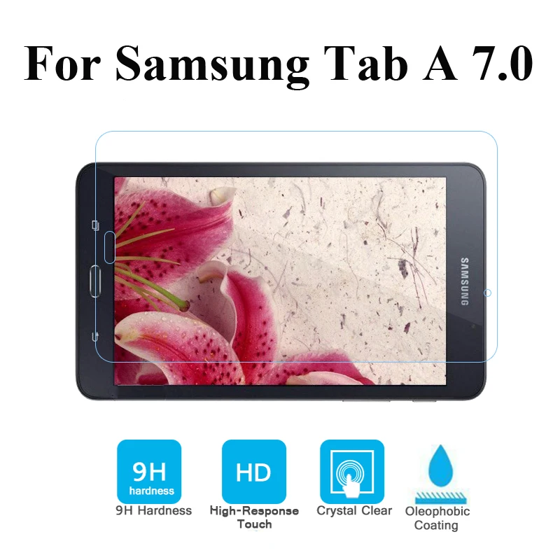 Pre Samsung Galaxy Tab 7.0 A T280 T285 7,0 palcový Tablet Ultratenké Premium v nevýbušnom Tvrdeného Skla Screen Protector